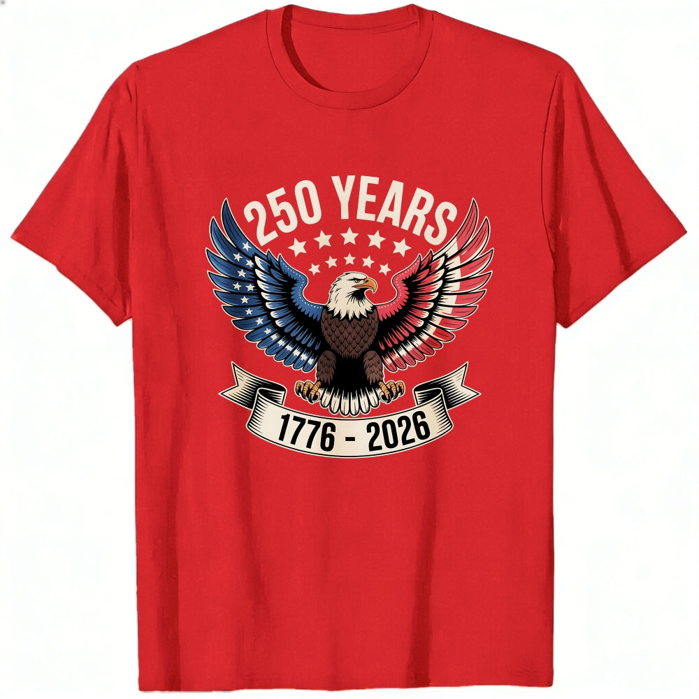 Patriotic Eagle Design Classic T-Shirt 250 Years 1776 2026