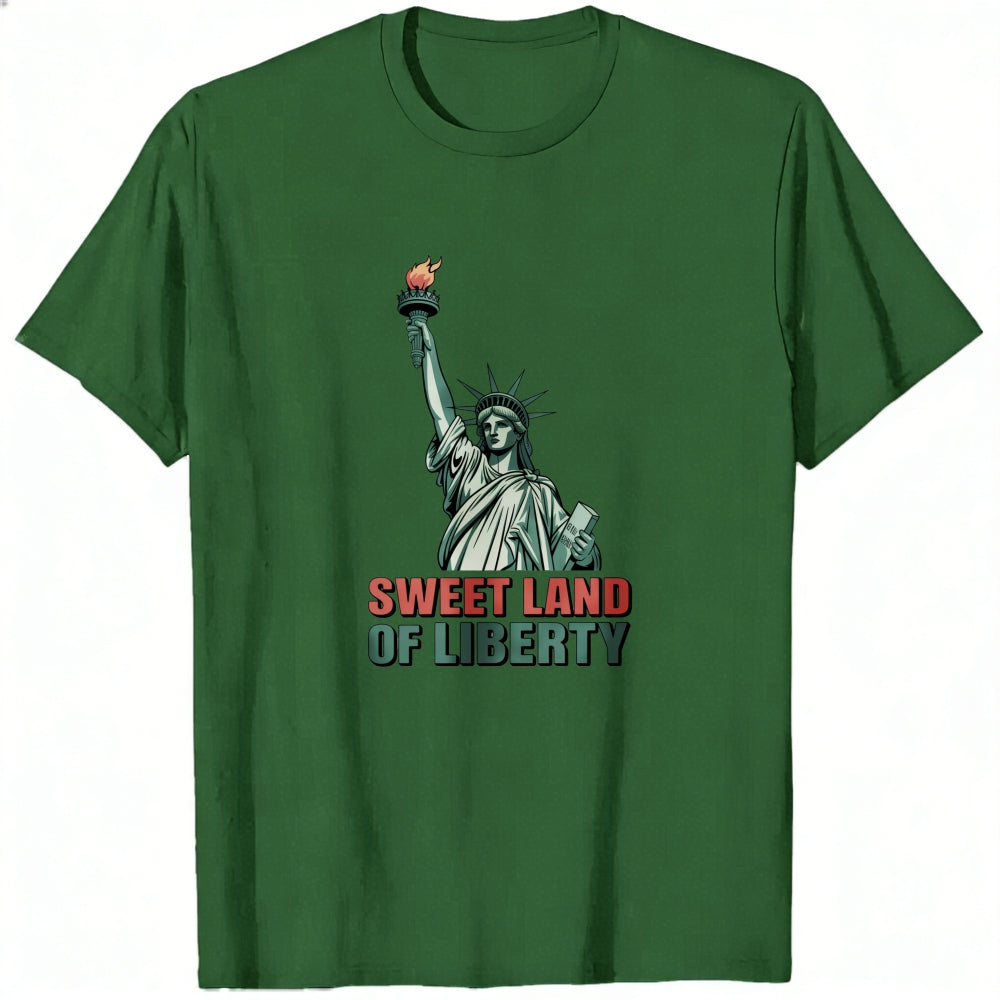American Iconic Design Classic T-Shirt Sweet Land Of Liberty