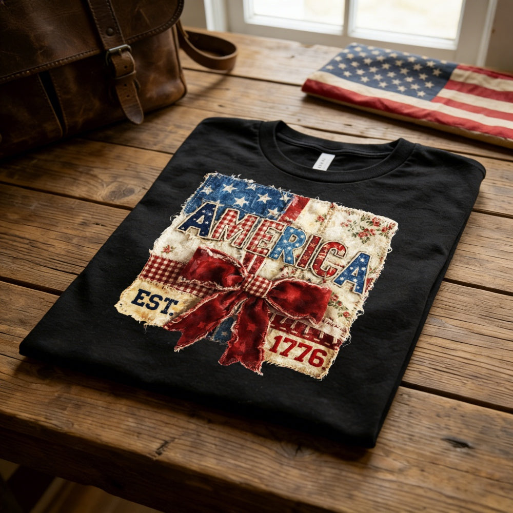 Patriotic American Flag Design Classic T-Shirt 250 Years Of Freedom 1776 2026
