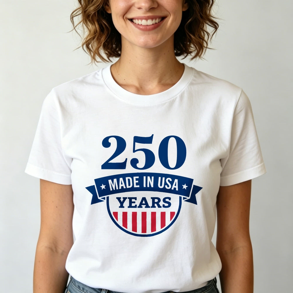 Patriotic Design Classic T-Shirt 250 Years Made In Usa
