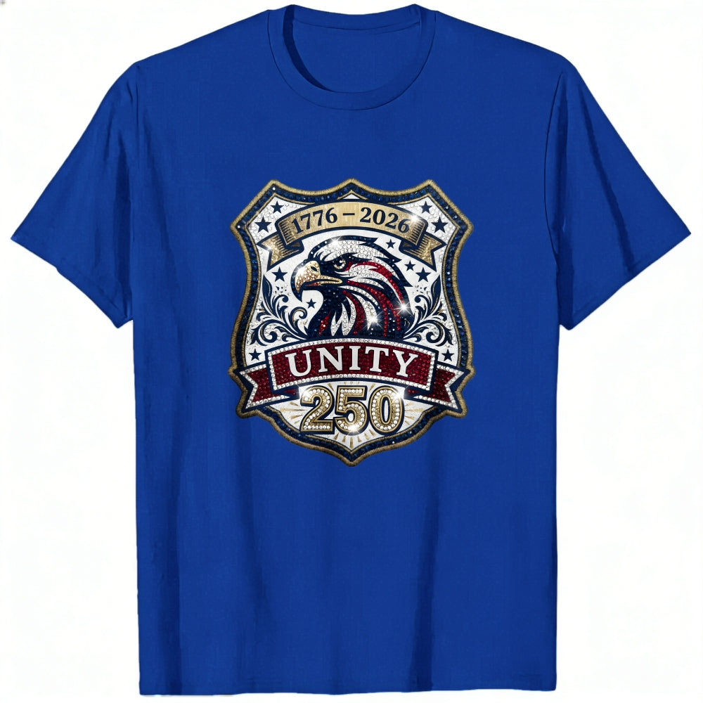 Patriotic Eagle Shield Design Classic T-Shirt Unity 250 Anniversary 1776 2026