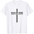 Religious Design Classic T-Shirt Man Of God Husband Father Protector Cross Symbol