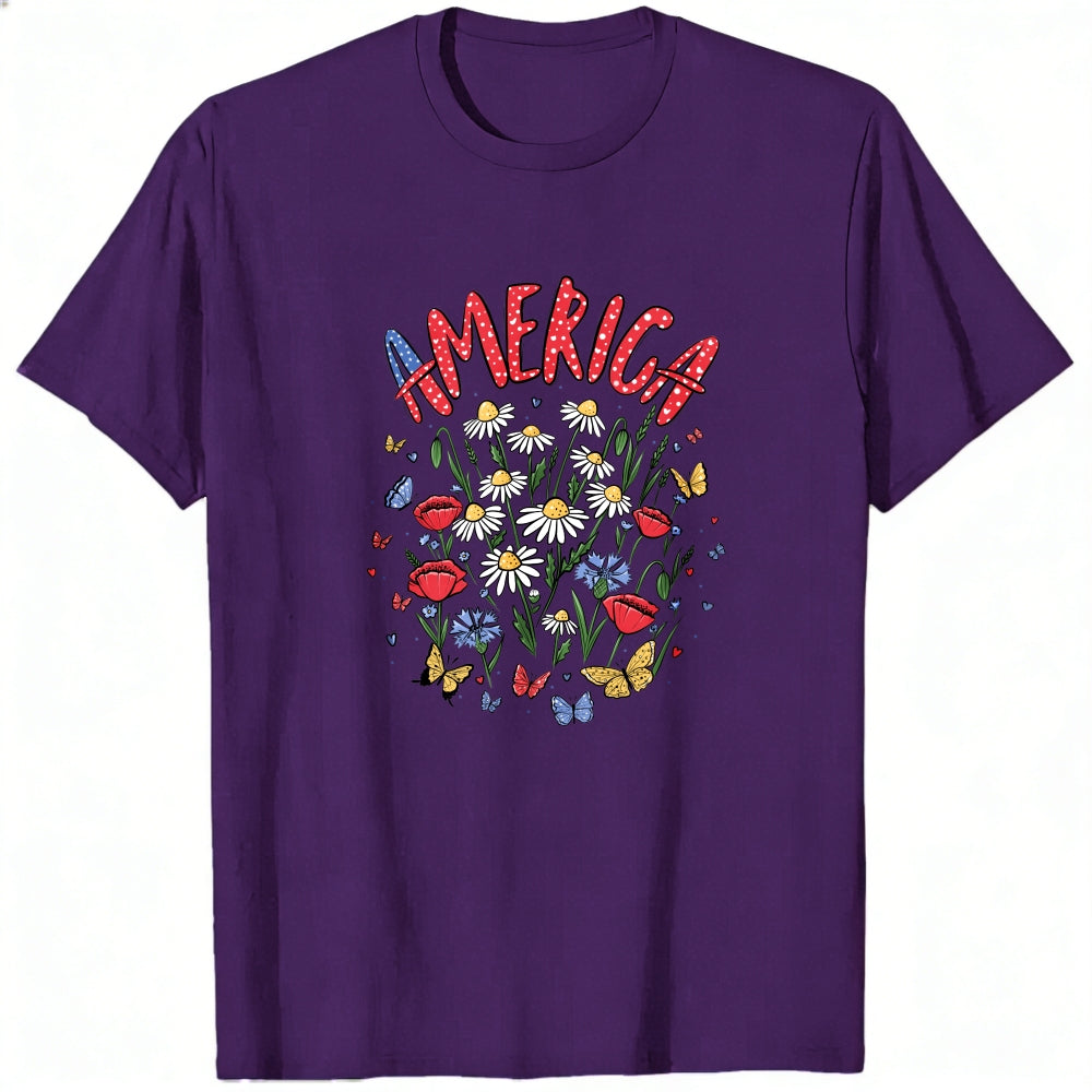 Floral Americana Classic T-Shirt