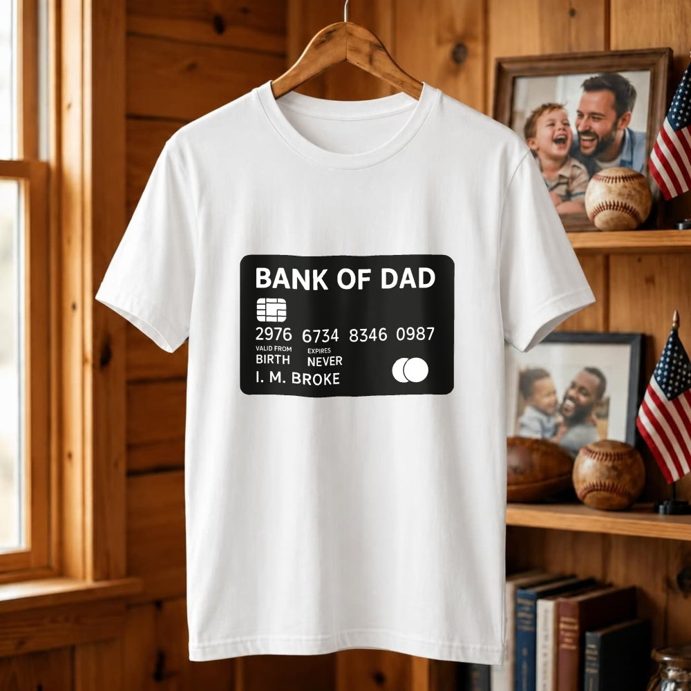 Funny Dad Credit Card Design Classic T-Shirt