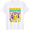 Retro Groovy Fourth Grade State Of Mind Apple Classic T-Shirt