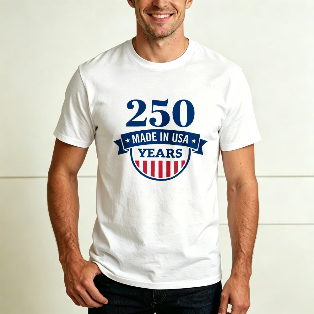 Patriotic Design Classic T-Shirt 250 Years Made In Usa
