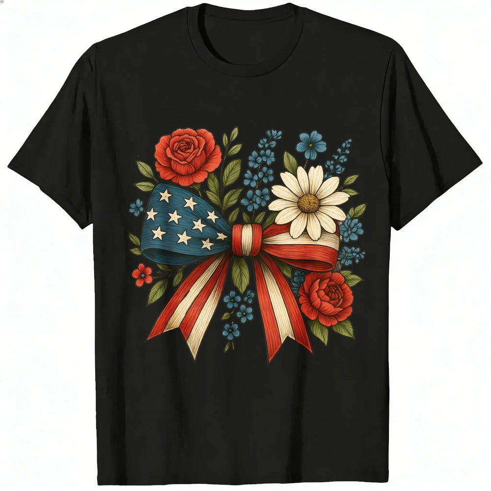Patriotic American Flag Wings 250 Years Of Freedom 1776 2026 Classic T-Shirt