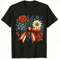 Patriotic American Flag Wings 250 Years Of Freedom 1776 2026 Classic T-Shirt