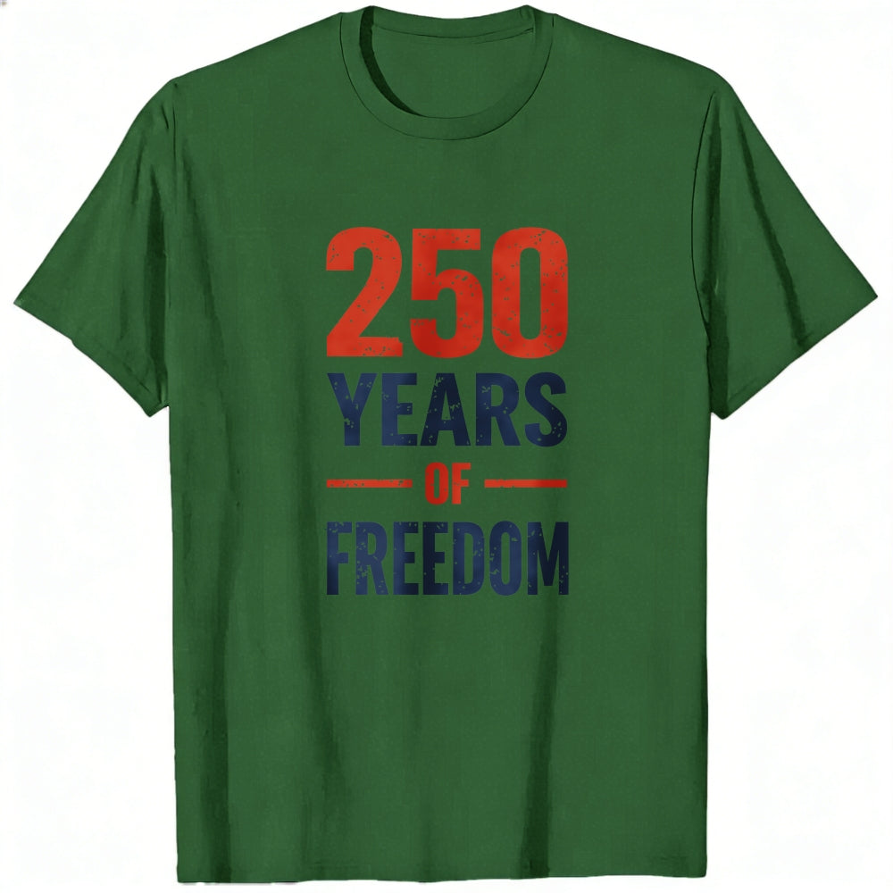 Patriotic Design Classic T-Shirt 250 Years Of Freedom