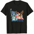 Patriotic American Flag Statue Of Liberty Eagle Classic T-Shirt 250 Years Of Freedom 1776 2026