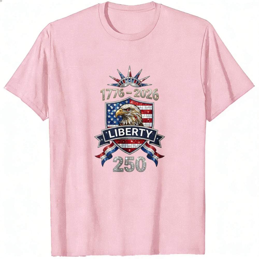 Patriotic American Eagle Liberty 1776 2026 250th Anniversary Classic T-Shirt