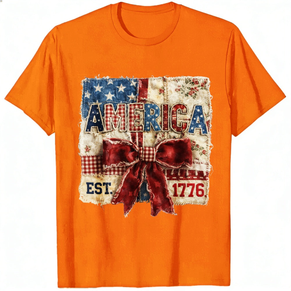Patriotic American Flag Design Classic T-Shirt 250 Years Of Freedom 1776 2026
