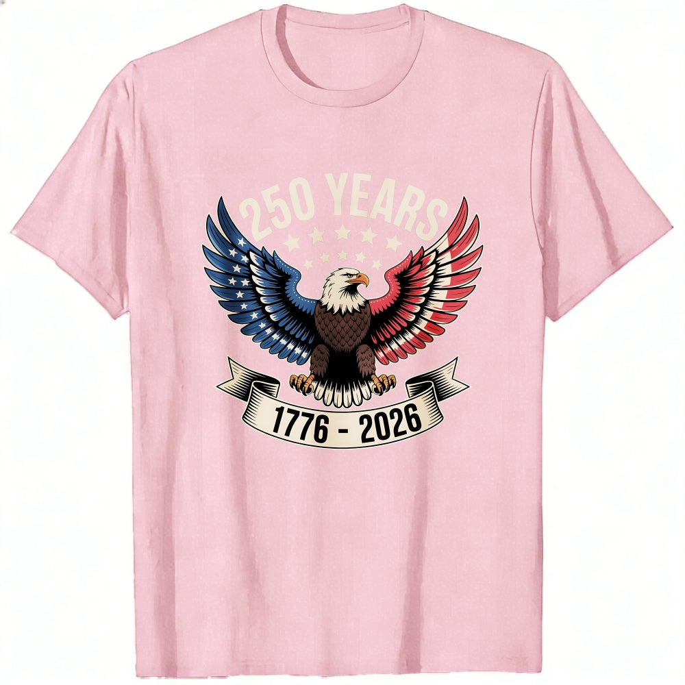 Patriotic Eagle Design Classic T-Shirt 250 Years 1776 2026