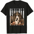 Halloween Ghost Haunted House Home Sweet Haunt Classic T-Shirt I Live Here Now