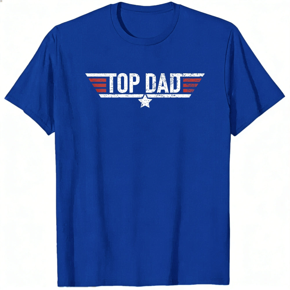 Retro Style Classic T-Shirt Top Dad Wing Design