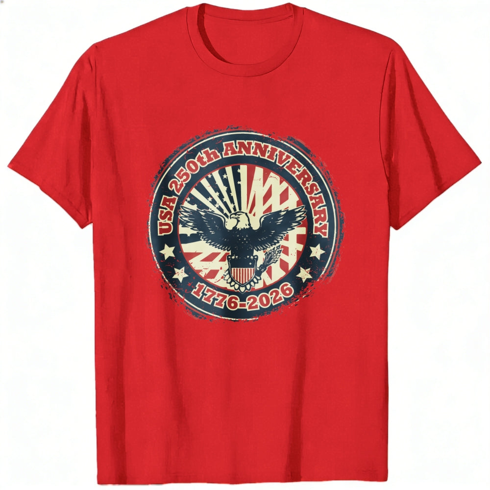 American Eagle Patriotic Design Classic T-Shirt 250th Anniversary 1776 2026