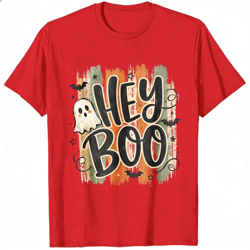 Halloween Funny Hey Boo Ghost Classic T-Shirt