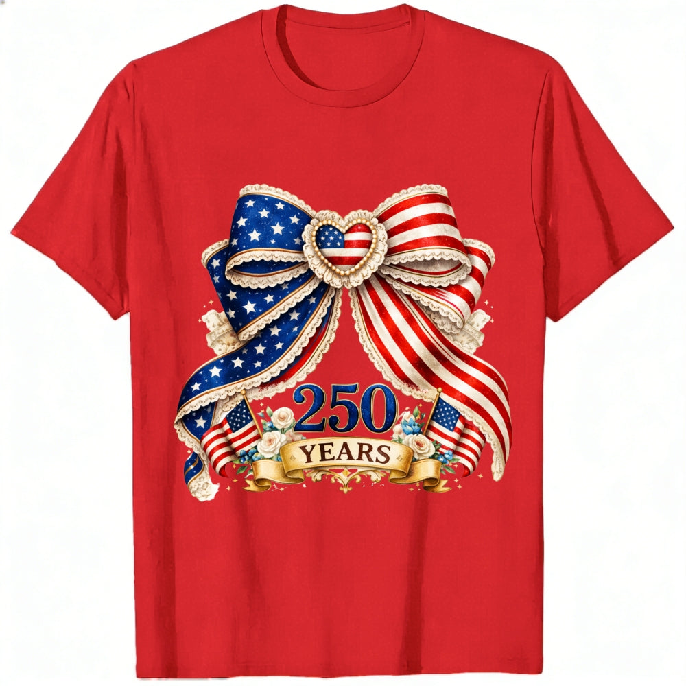 Patriotic American Flag Design Classic T-Shirt United States Of America 250 Years Of Freedom 2026