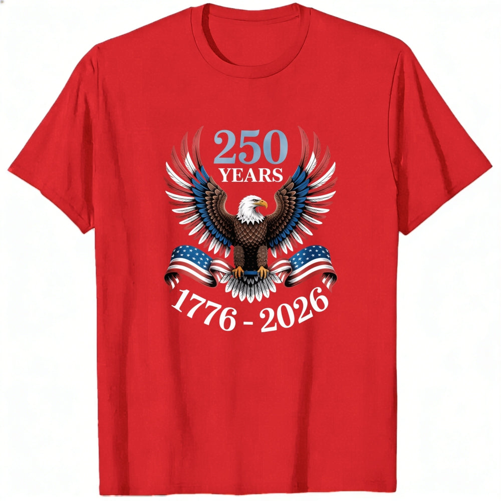 American Eagle Patriotic Design Classic T-Shirt 250 Years 1776 2026