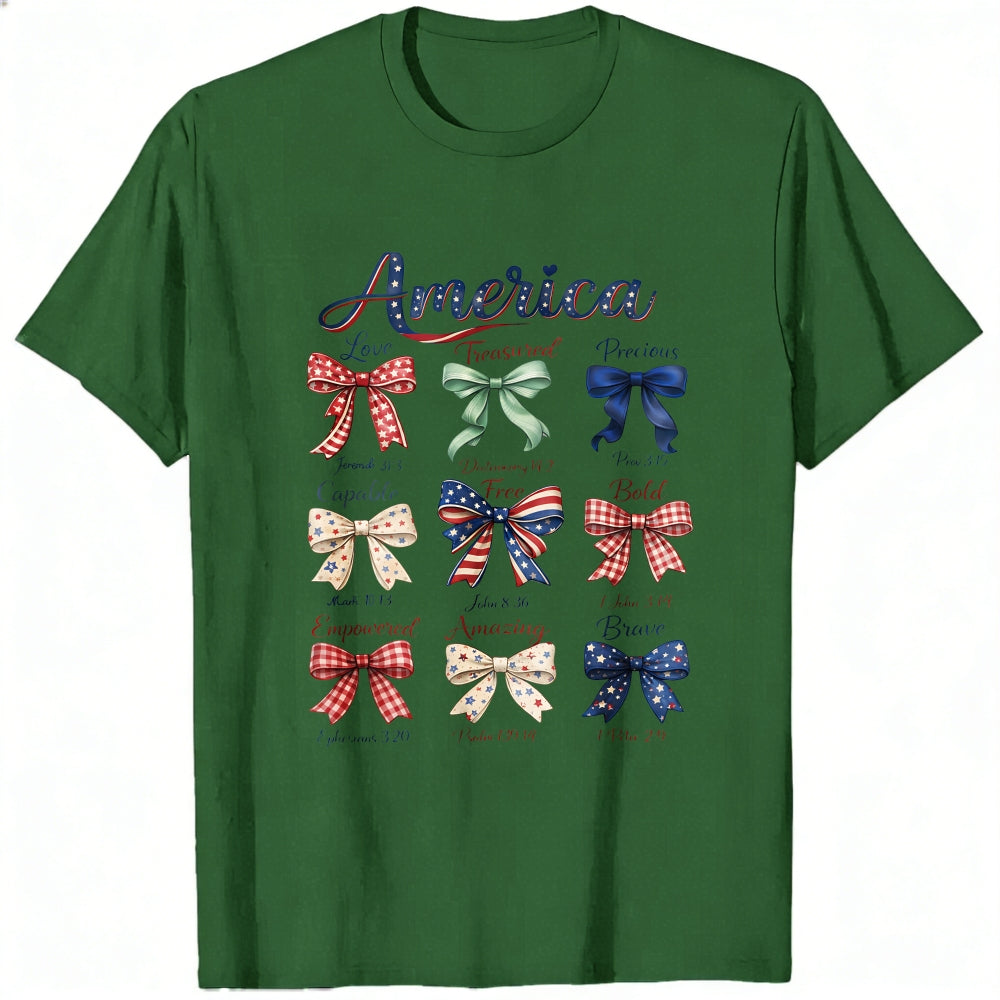 Patriotic American Independence Day 250 Years Of Freedom Classic T-Shirt
