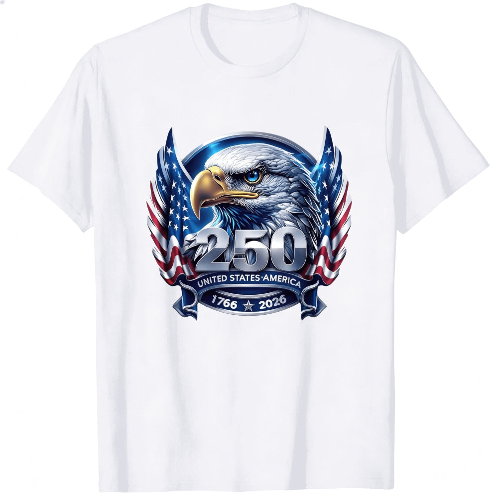 Patriotic Eagle American Flag 250th Anniversary Classic T-Shirt