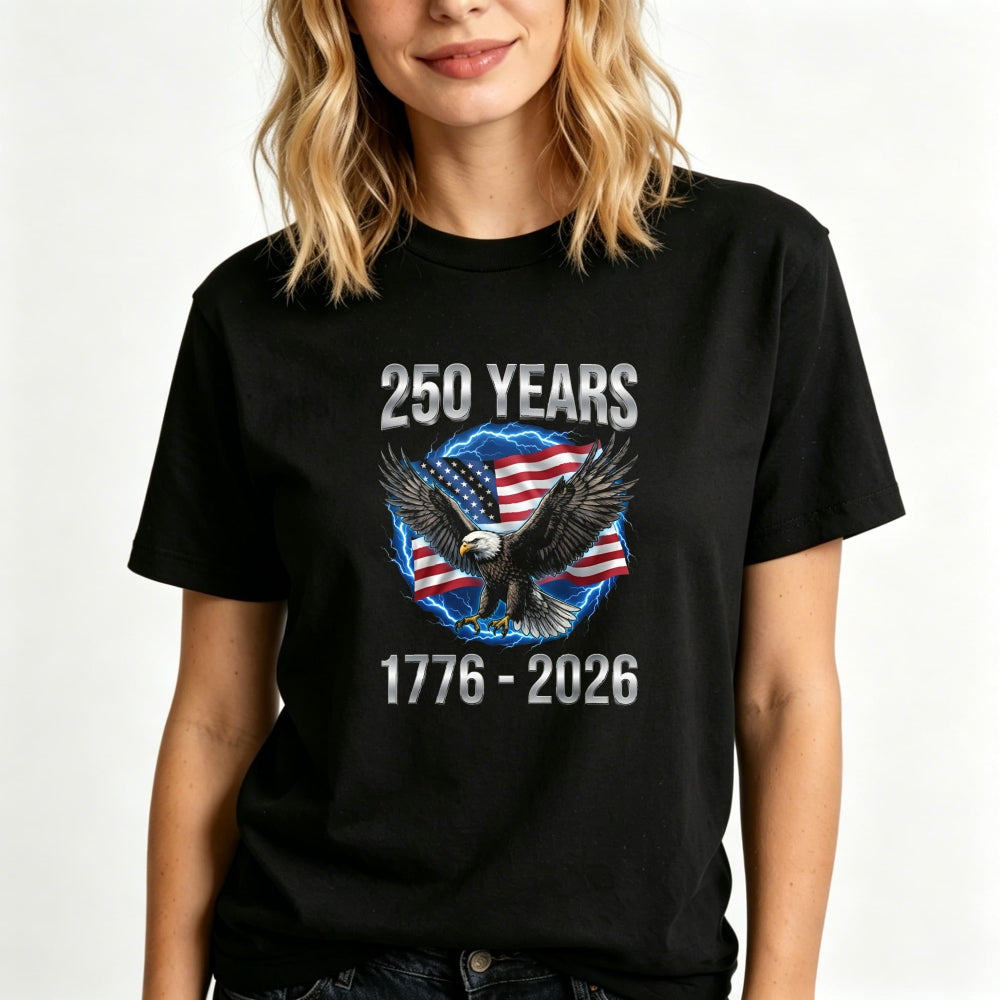 American Eagle Flag 250 Years 1776 2026 Classic T-Shirt