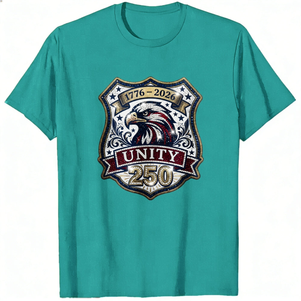 Patriotic Eagle Shield Design Classic T-Shirt Unity 250 Anniversary 1776 2026