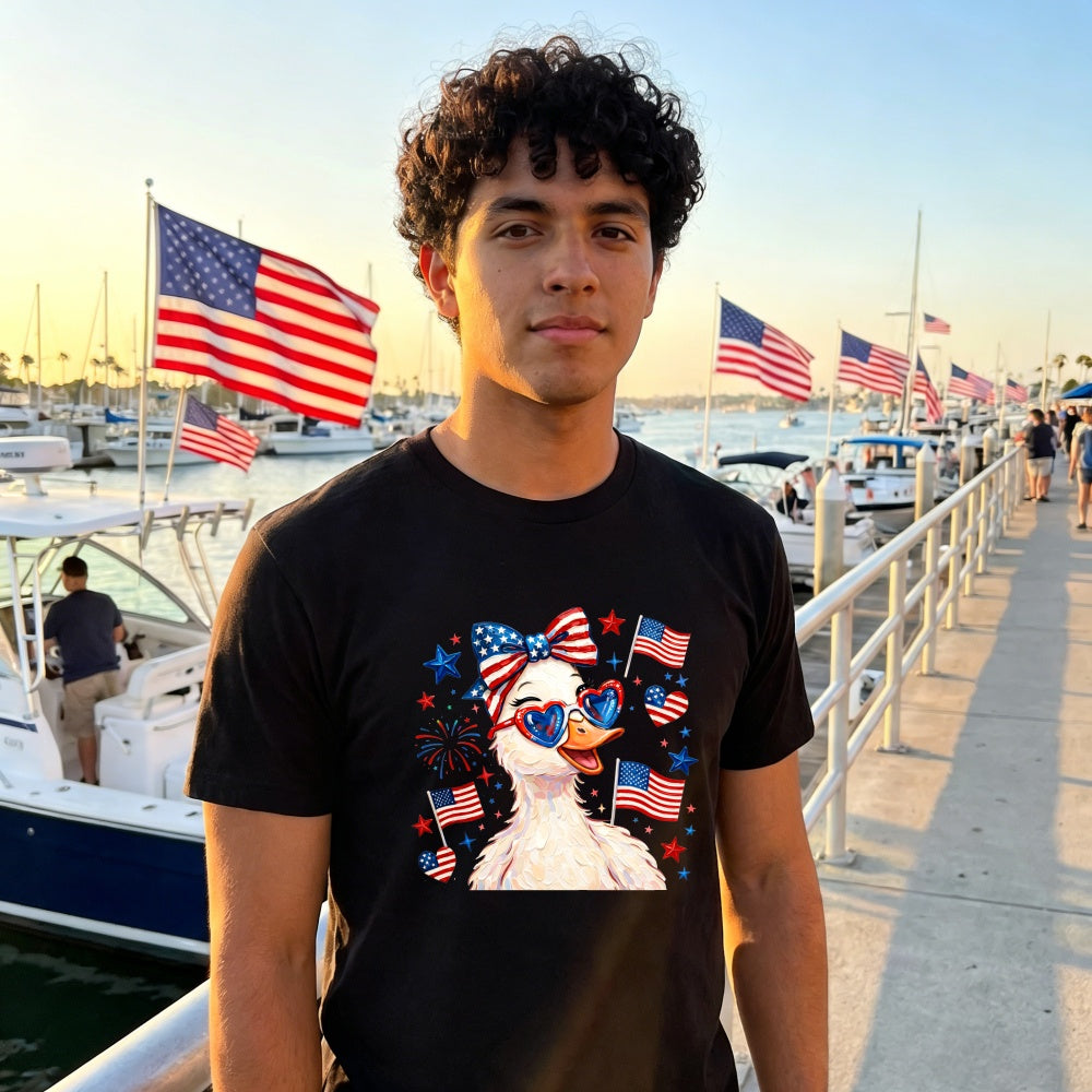 Patriotic American Independence Day 250 Years Of Freedom Classic T-Shirt