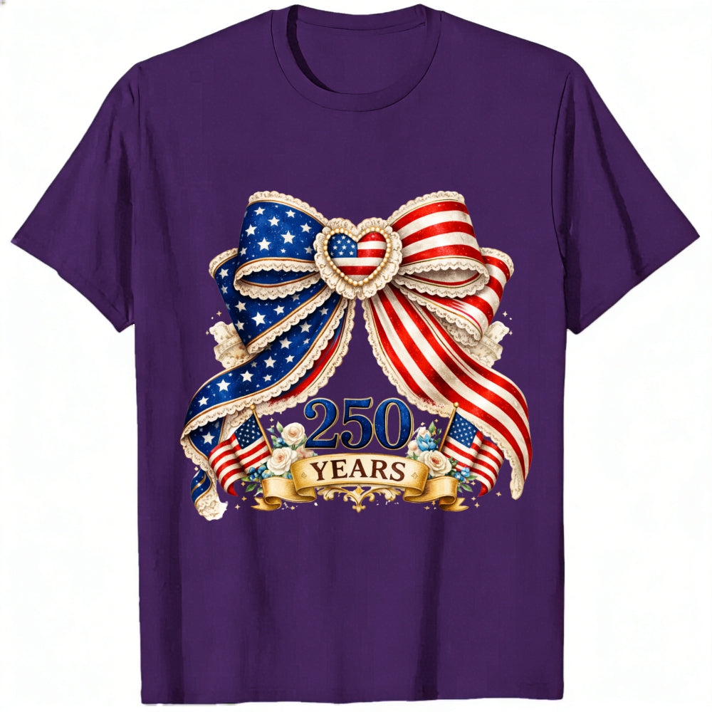 Patriotic American Flag Design Classic T-Shirt United States Of America 250 Years Of Freedom 2026