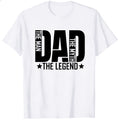 Casual Style Classic T-Shirt Dad The Man The Myth The Legend