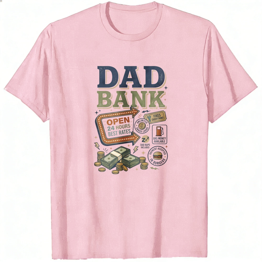 Dad Bank Money Theme Classic T-Shirt