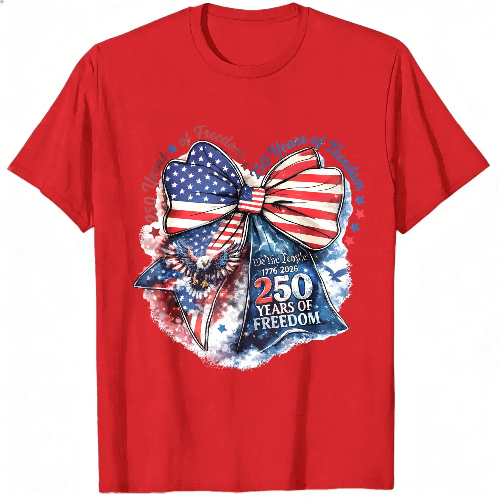 Patriotic American Flag Eagle Design Classic T-Shirt 250 Years United Since 1776