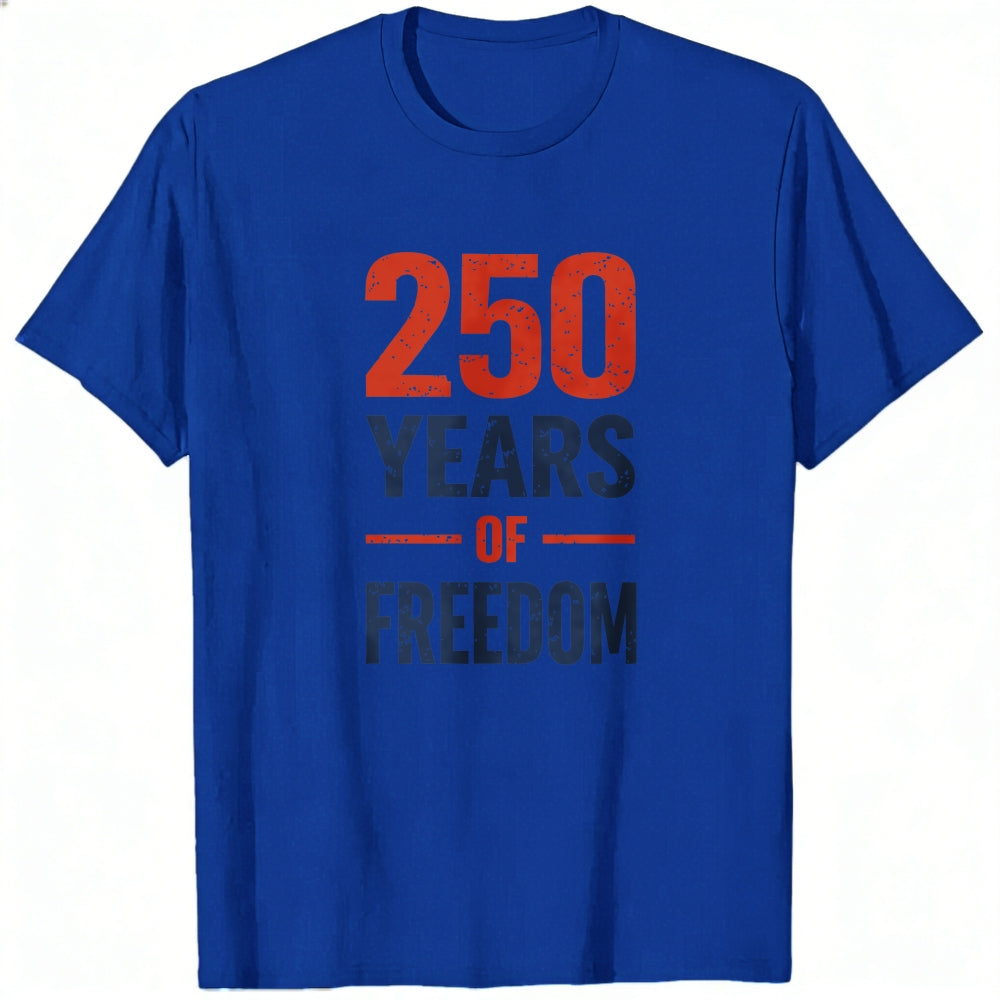 Patriotic Design Classic T-Shirt 250 Years Of Freedom