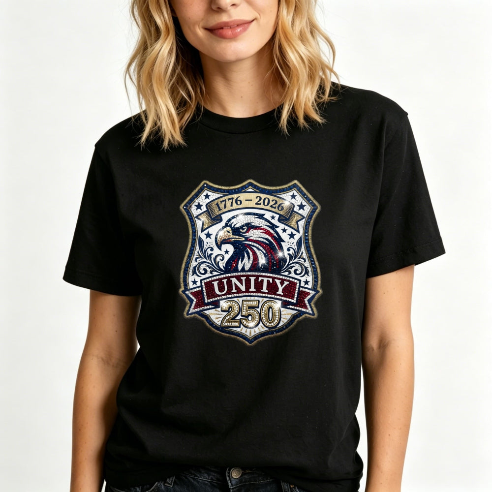 Patriotic Eagle Shield Design Classic T-Shirt Unity 250 Anniversary 1776 2026