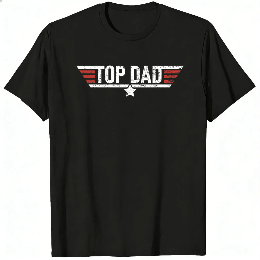 Retro Style Classic T-Shirt Top Dad Wing Design