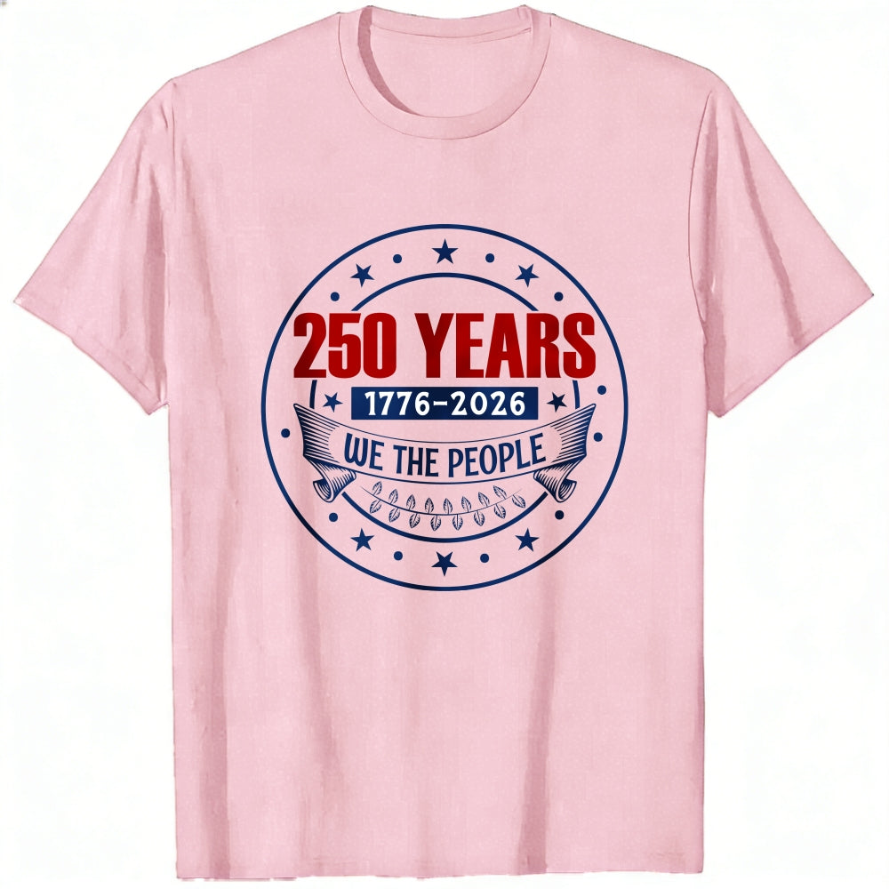 Patriotic American Independence Day 250 Years Classic T-Shirt