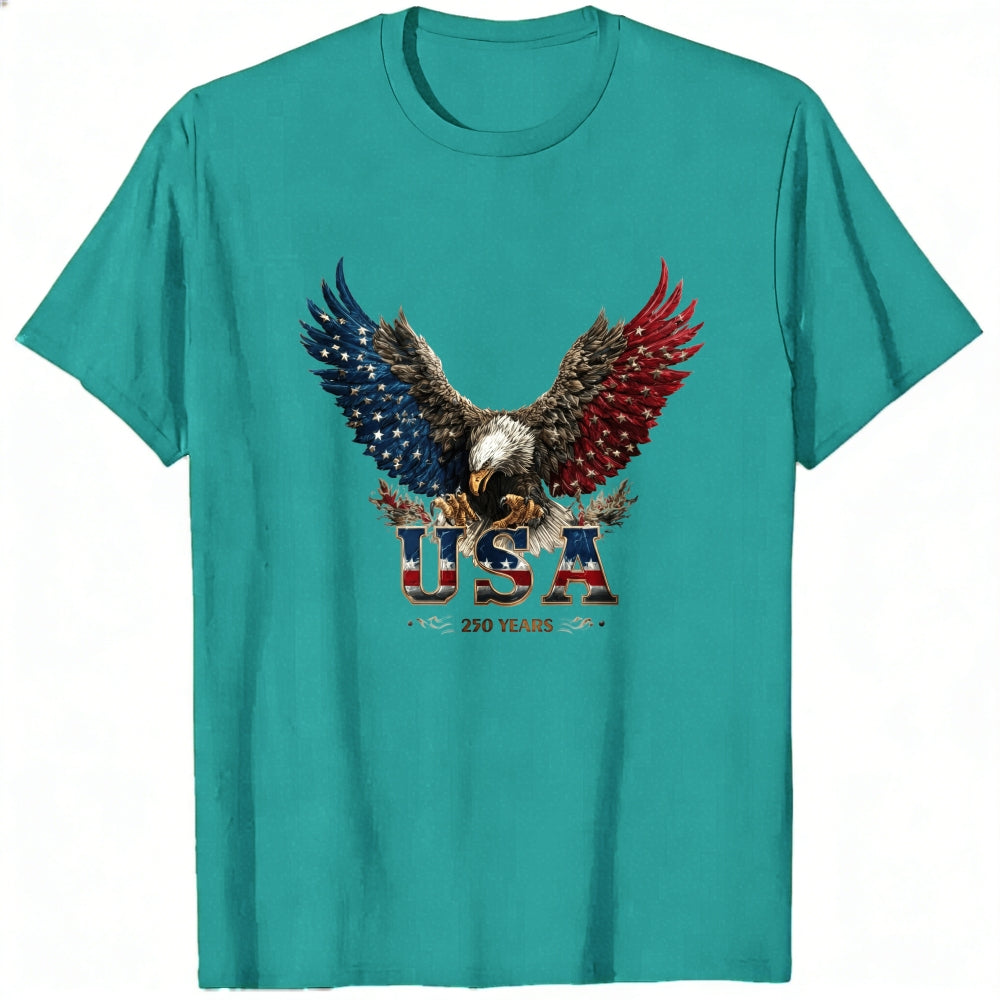 Patriotic Eagle Usa Flag Classic T-Shirt