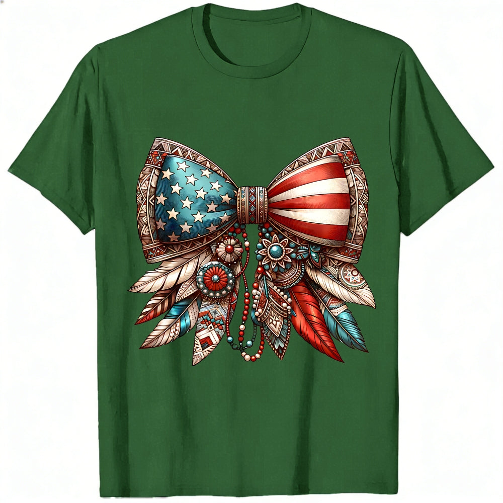 Patriotic American Flag Design Classic T-Shirt Made In Usa 250