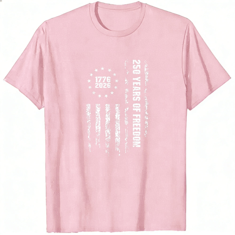 American Flag 1776 2026 250 Years Of Freedom Classic T-Shirt