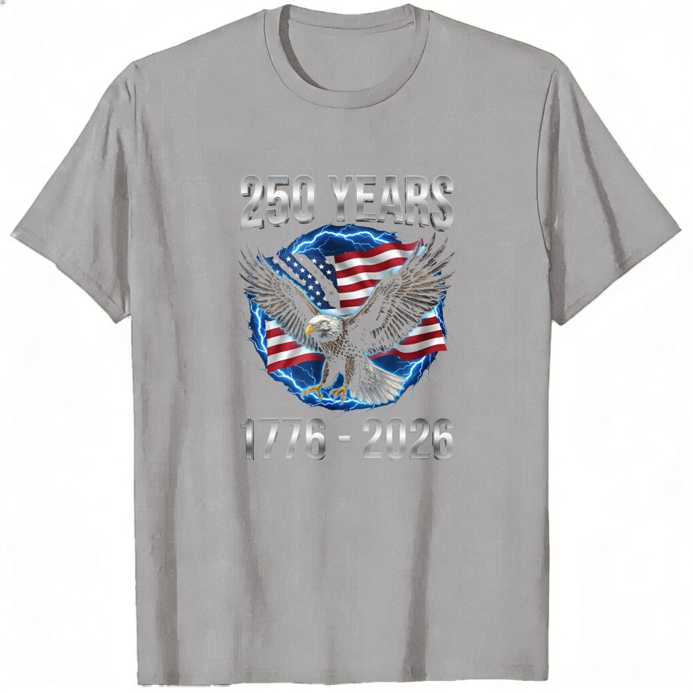 American Eagle Flag 250 Years 1776 2026 Classic T-Shirt