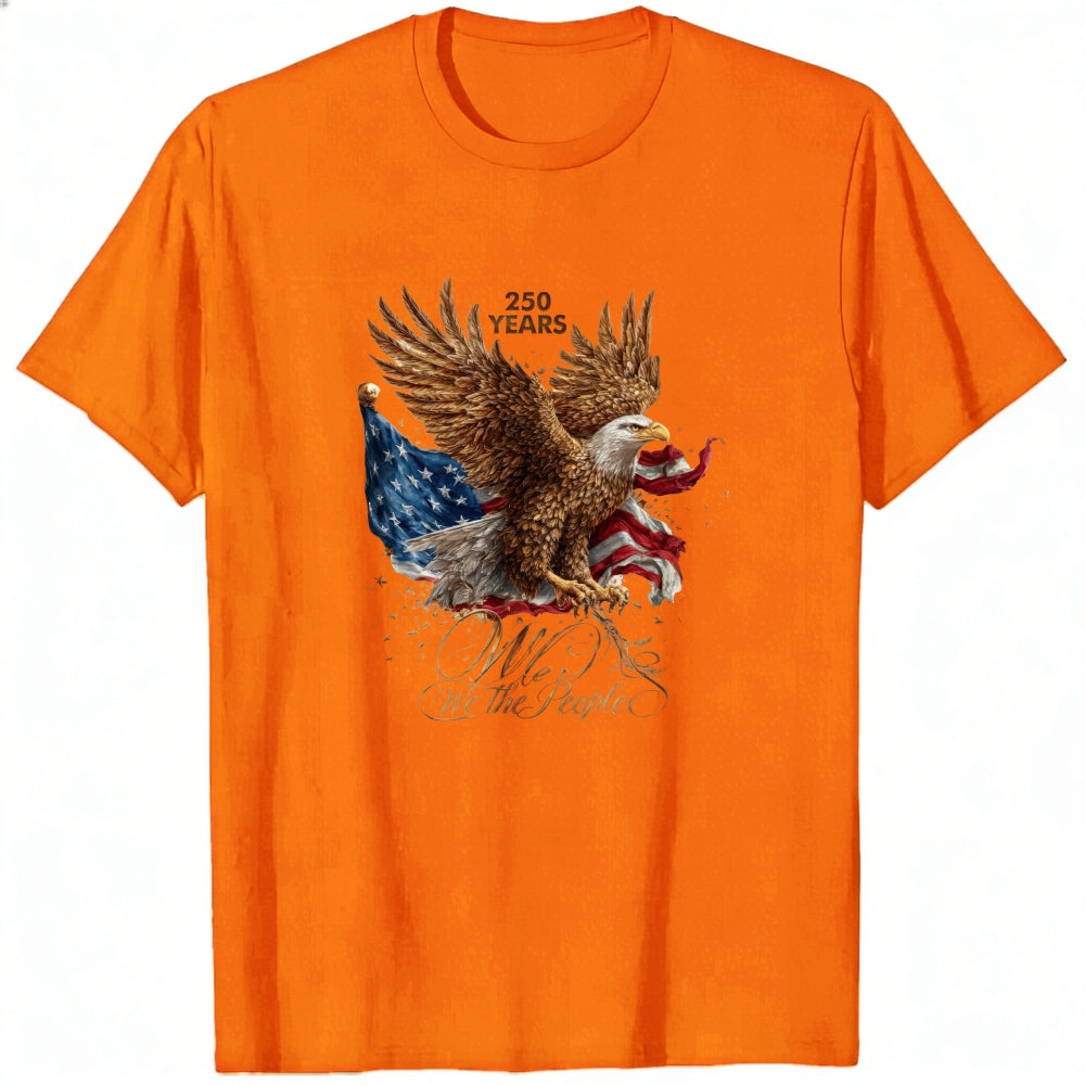 Patriotic Eagle American Flag Classic T-Shirt We The People 250 Years
