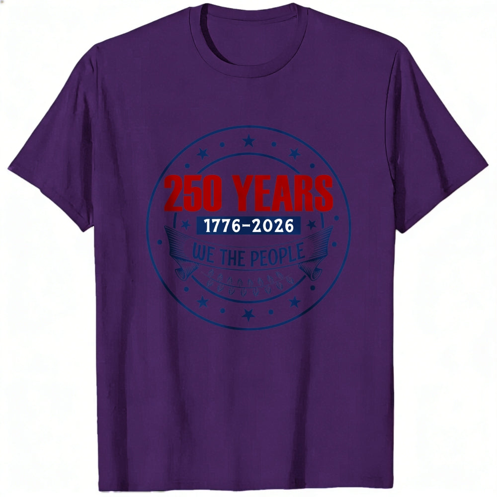 Patriotic American Independence Day 250 Years Classic T-Shirt