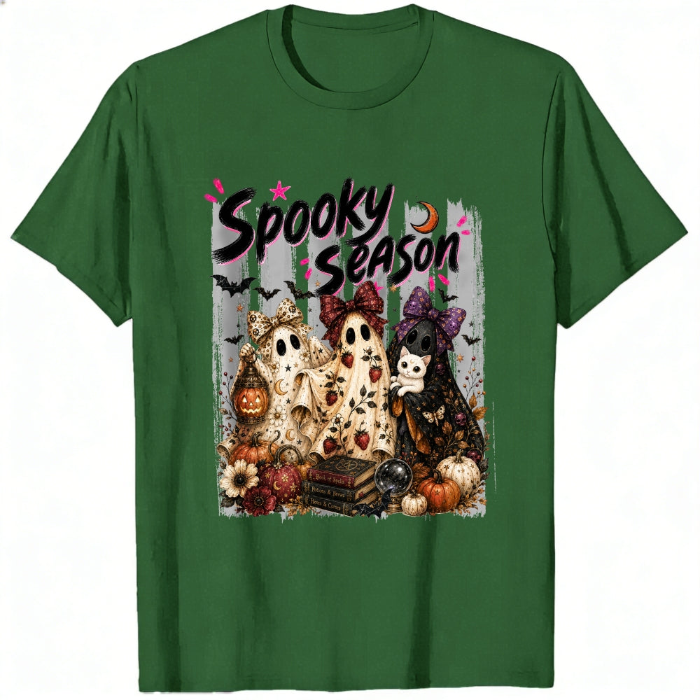 Halloween Spooky Season Ghosts Pumpkins Classic T-Shirt