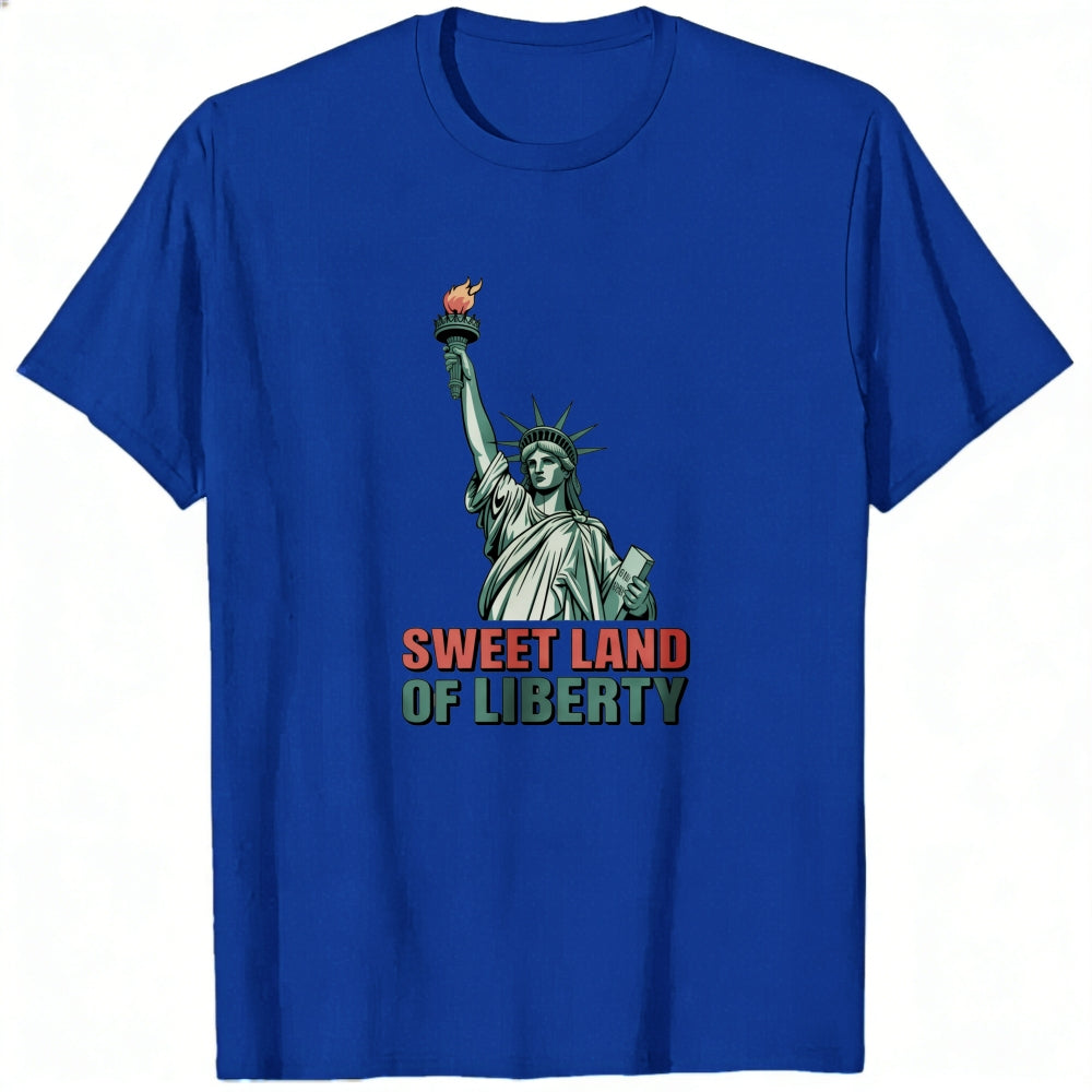 American Iconic Design Classic T-Shirt Sweet Land Of Liberty