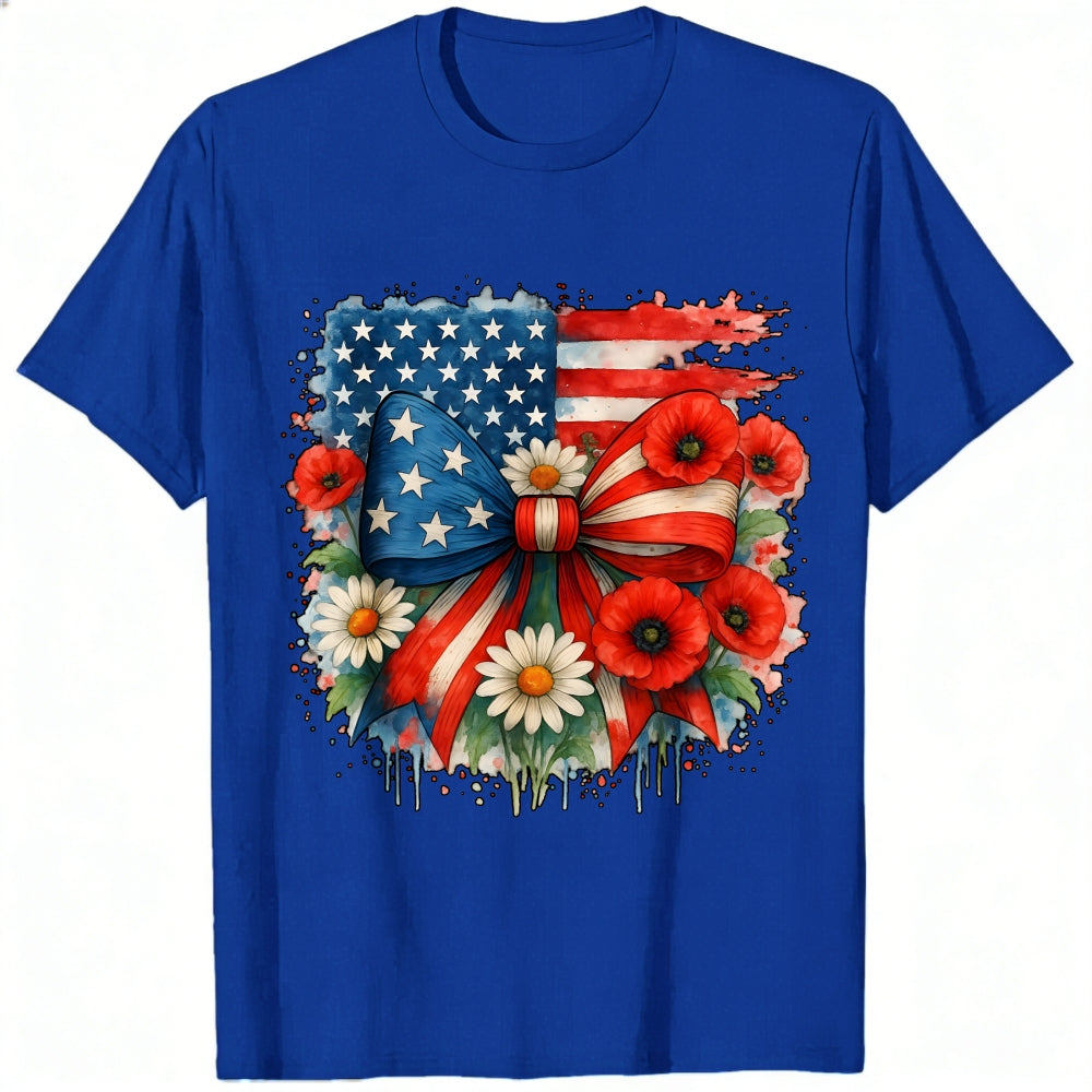 Patriotic American Independence Day Classic T-Shirt Liberty Justice Freedom 250 Years 1776 2026