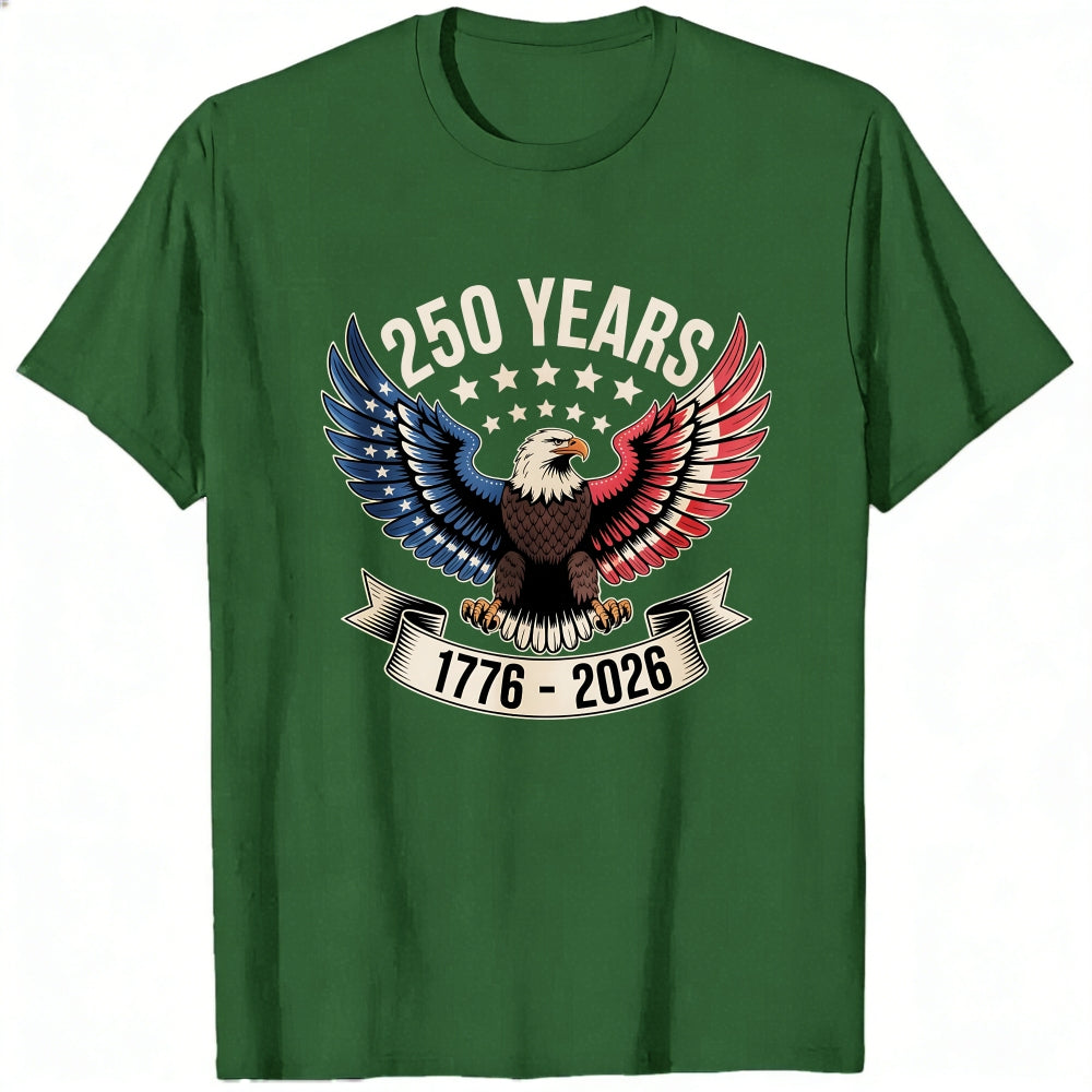 Patriotic Eagle Design Classic T-Shirt 250 Years 1776 2026
