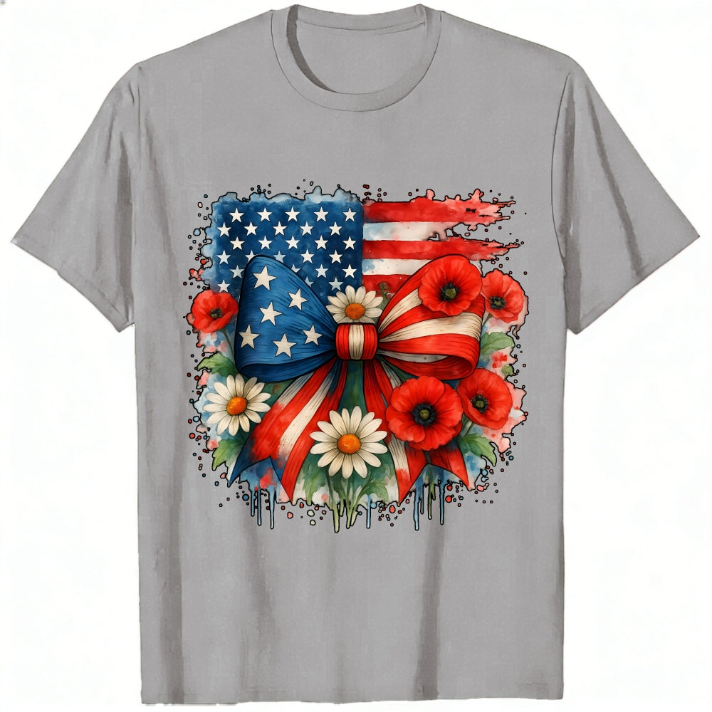 Patriotic American Independence Day Classic T-Shirt Liberty Justice Freedom 250 Years 1776 2026