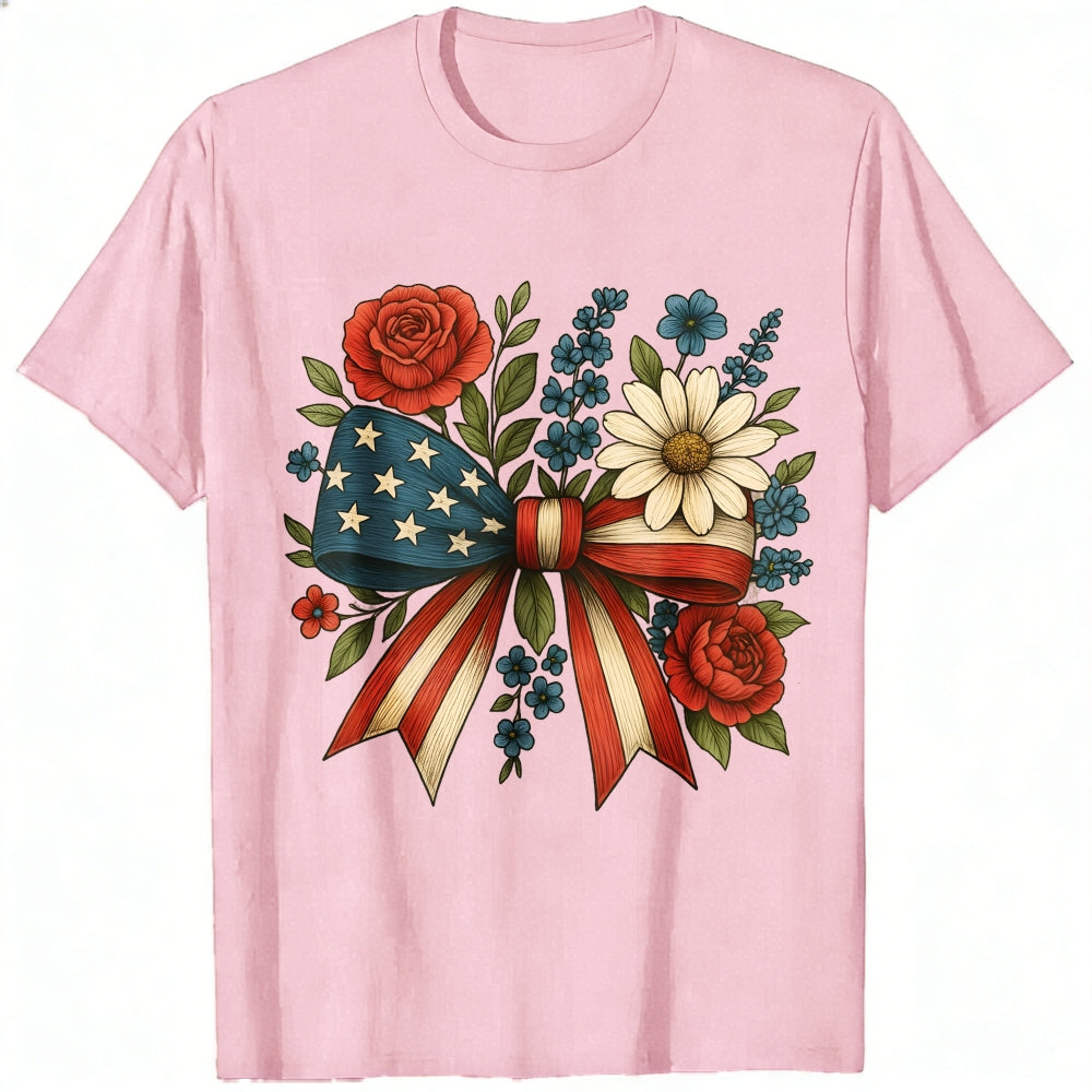 Patriotic American Flag Wings 250 Years Of Freedom 1776 2026 Classic T-Shirt