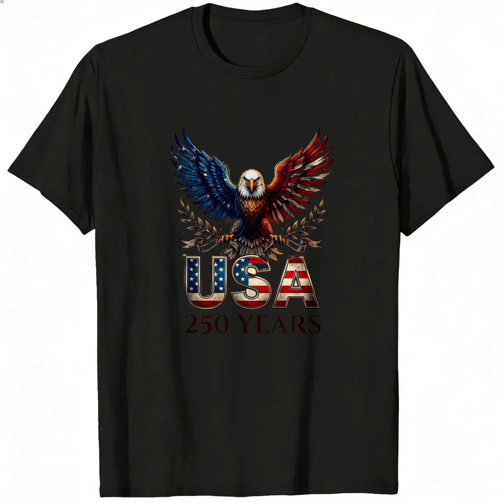 Patriotic Eagle Design Classic T-Shirt Usa 250 Years