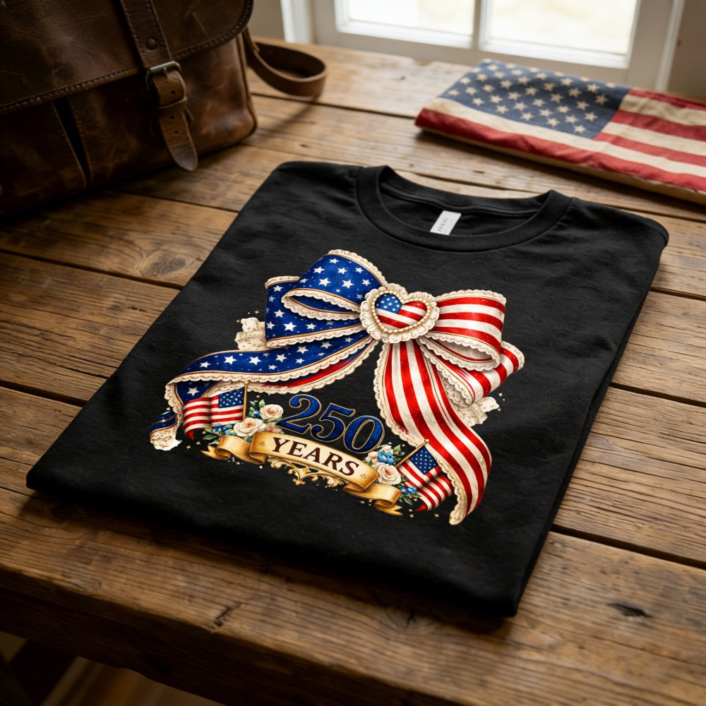 Patriotic American Flag Design Classic T-Shirt United States Of America 250 Years Of Freedom 2026